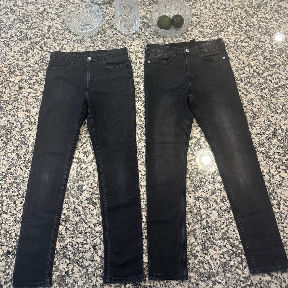(2) H&M Boy’s Jeans - Size US 20 (UK 14Y+) - Excellent Condition